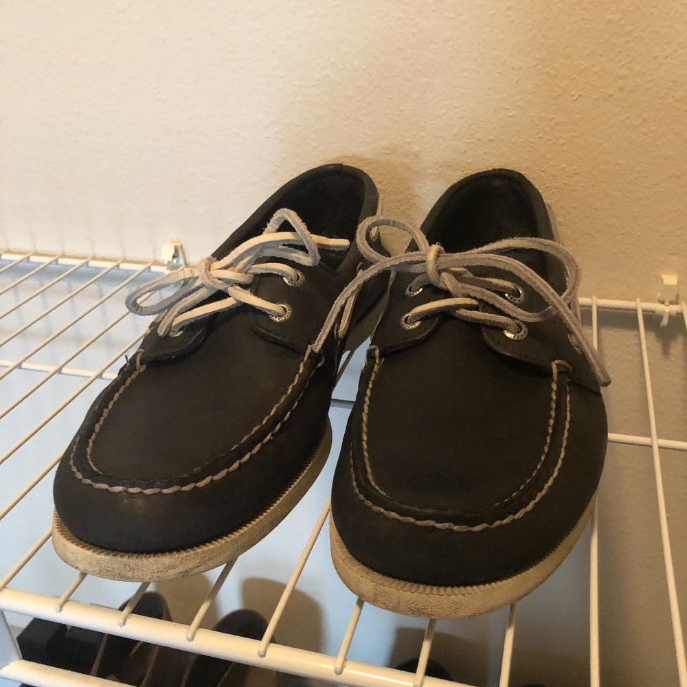 Men's Authentic Original A/O Boat Shoe (Navy)